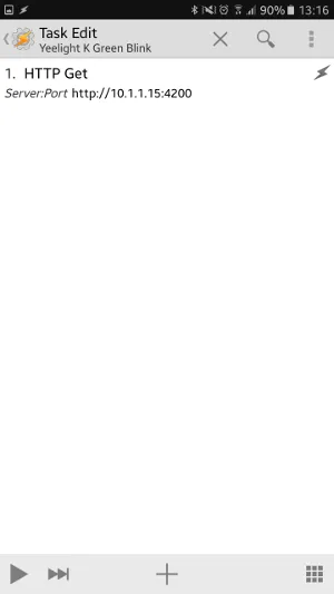 Adding a HTTP Get request